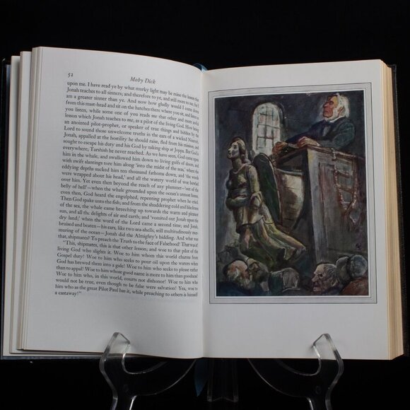 Easton Press Moby Dick By Herman Melville Collectors Edition Leather Bound Book - Picture 4 of 7